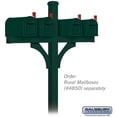 thumbnail image 2 of Deluxe Mailbox Post,Green,In-Ground,4 in SALSBURY INDUSTRIES 4874GRN, 2 of 3