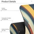 thumbnail image 4 of Yayeee Faucet Mat for Kitchen Sink 14.7" Diatomite Long Splash Guard Pad, Retro Colorful Stripes, 4 of 7