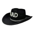 thumbnail image 4 of Unisex Western Cowboy Hat - Casual Bowler Hat for Gender Reveal Party & Daily, 4 of 5