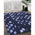 thumbnail image 2 of Ahgly Company Indoor Square Patterned Periwinkle Purple Area Rugs, 6' Square, 2 of 6