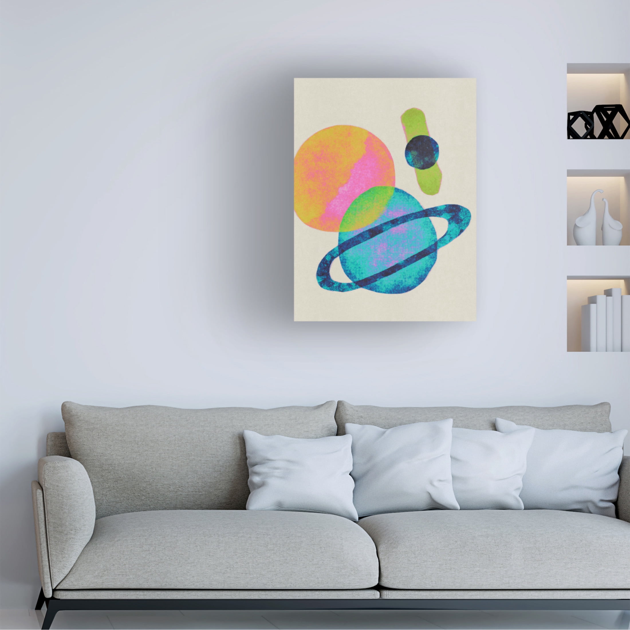 Trademark Fine Art Alisa Galitsyna Bright Universe Canvas Wall Art