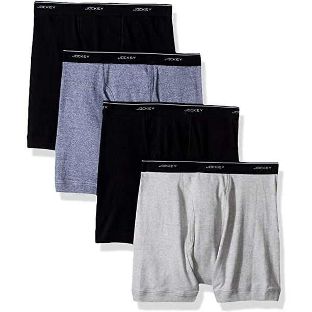 Jockey Jockey Men's Classic Boxer Briefs 4Pack