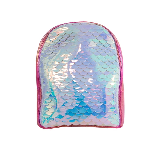 Mochila Infantil La Merced Fiusha Tornasol con Azas Ajustablesy Diseño Brillante