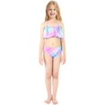thumbnail image 3 of Mermaid Tails for Swimming for Girls Kids Swimsuits Costumes Tale Bathing Suit Bikini Set（No Monofin）_Special Gift, 3 of 5