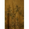 thumbnail image 6 of Sakkas Stonewashed Rayon Adjustable Spaghetti Straps Mid Length Dress - Old Gold - S/M, 6 of 6
