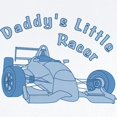 thumbnail image 2 of CafePress - Daddy's Little Racer In Blue Infant Bodysuit - Baby Light Bodysuit, Size Newborn - 24 Months, 2 of 4
