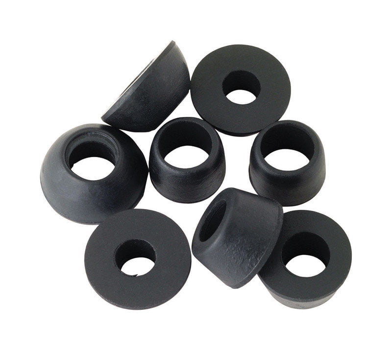 BrassCraft Assorted In. Dia. Rubber Cone Washers 8 Pk - Walmart.com ...