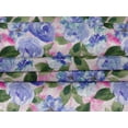 thumbnail image 4 of oneOone Velvet Lavender Blue Fabric Rose Buds Floral Diy Clothing Quilting Fabric Print Fabric By Yard 58 Inch Wide, 4 of 5