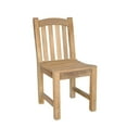 thumbnail image 2 of Anderson Teak Chelsea Patio Dining Arm Chair in Natural, 2 of 3