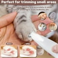 thumbnail image 6 of sdhkgrrt Led Pet Grooming Clipper, Professional Pet Grooming Clippers LED Light, Dog Cat Hair Trimmer Electric Shaver, Cordless Rechargeable Animal Clippers, Quiet Painless Paw Pad Fur Trimmer, 6 of 9
