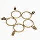 thumbnail image 4 of Accesorio de cortina de metal para el hogar, gancho para colgar en la barra de la cortina, 20 piezas, 4 of 5