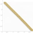thumbnail image 2 of 14K Gold 5.5mm Triple Strand Rope Bracelet Jewelry 7", 2 of 2