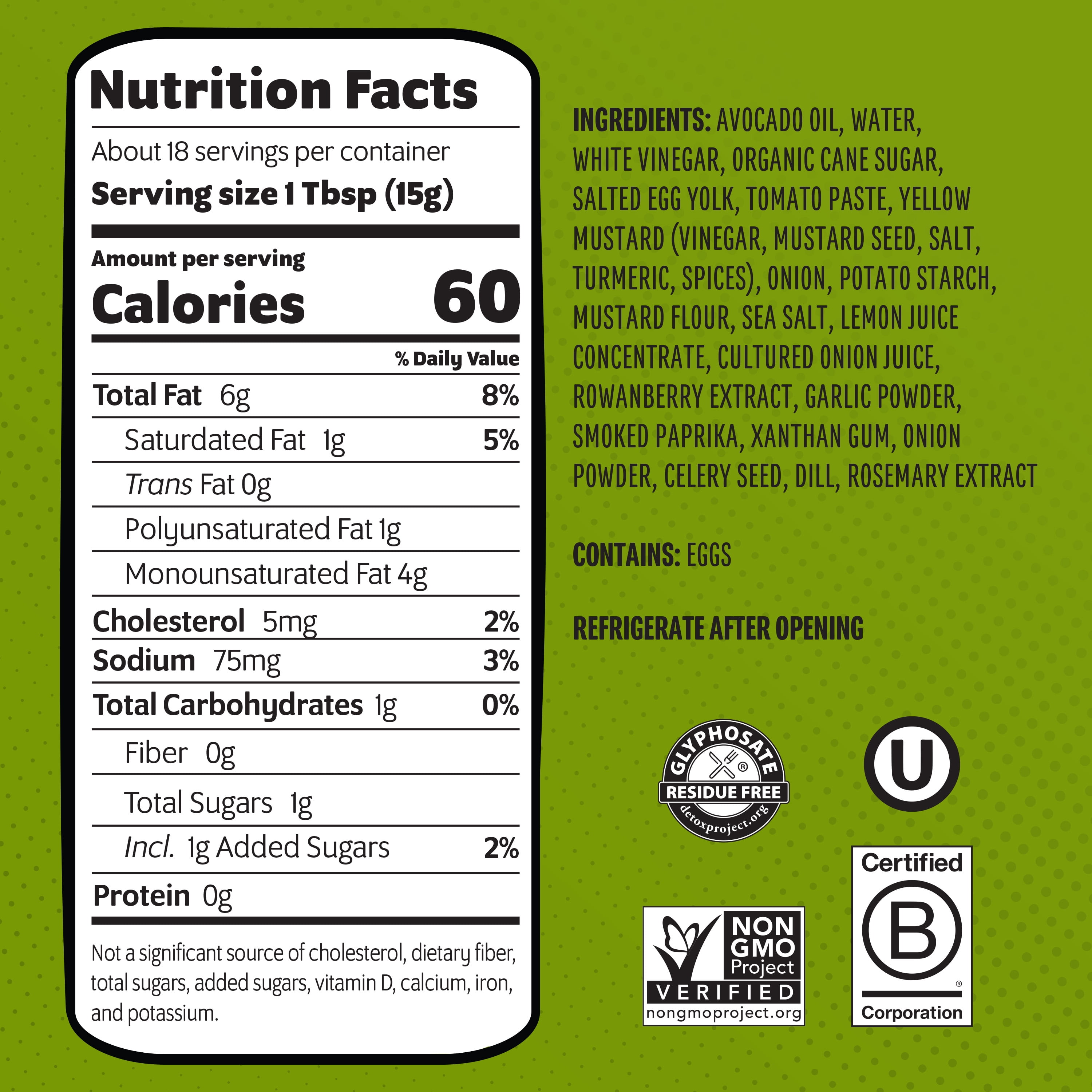 Chosen Foods Burger Sauce made with 100% Pure Avocado Oil 9 fl Oz