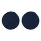 thumbnail image 1 of 2Pcs Manteles Individuales Redondos Trenzados, 7.7" Manteles de Borde Floral Tejidos para Decoración de Mesa de Cocina (Azul Oscuro), 1 of 7