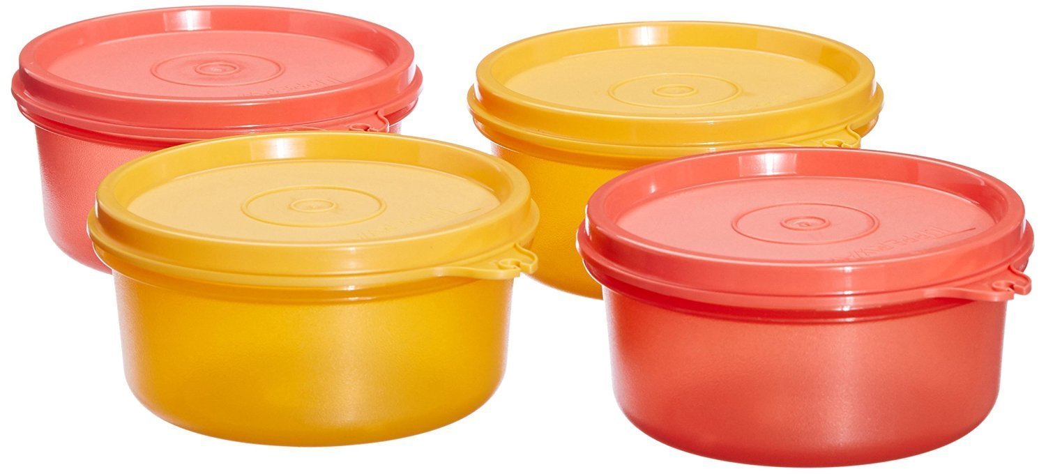Tupperware Tropical Twin Round, Set Of 4 (multicolor)