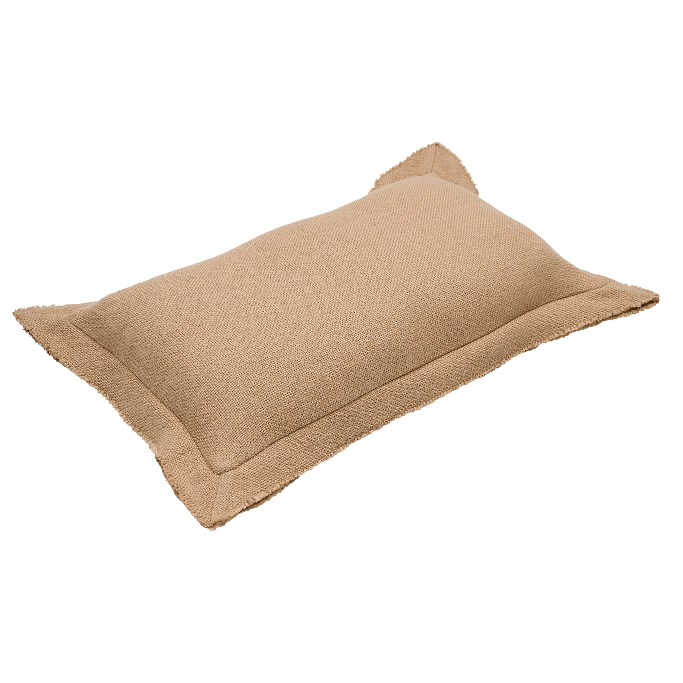 Better Homes & Gardens 14x24 Blake Bi-Flange Throw Pillow Cover, Dark Caramel