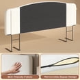thumbnail image 6 of Pinmoco Upholstered Headboard for King Bed, Height Adjustable and Memory Foam Arc-shaped Head Board, White, 6 of 10