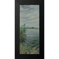 thumbnail image 2 of Koopmans, Gosse 10x18 Black Modern Framed Museum Art Print Titled - Water Lilies Earnewald I, 2 of 5