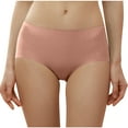 thumbnail image 2 of Annhoo Seamless Underwear for Women Comfort High Waisted Full Coverage Briefs Ladies No Show Soft Panties, 2 of 4