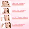 thumbnail image 3 of Recortadora de vello facial HEBECA FT3001 3 en 1 para mujer rosa, 3 of 7