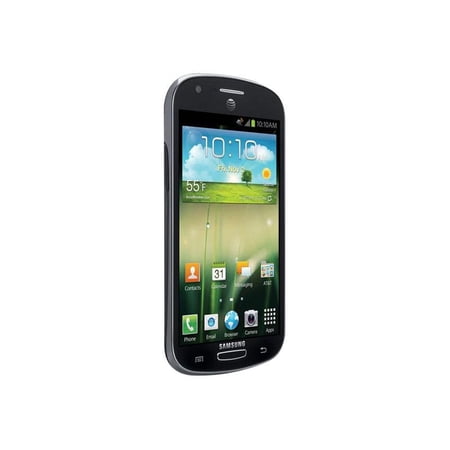 Samsung Galaxy Express - 4G smartphone - RAM 1 GB / Internal Memory 8 GB - microSD slot - OLED display - 4.5" - 800 x 480 pixels - rear camera 5 MP - front camera 1.3 MP - AT&T - titan gray