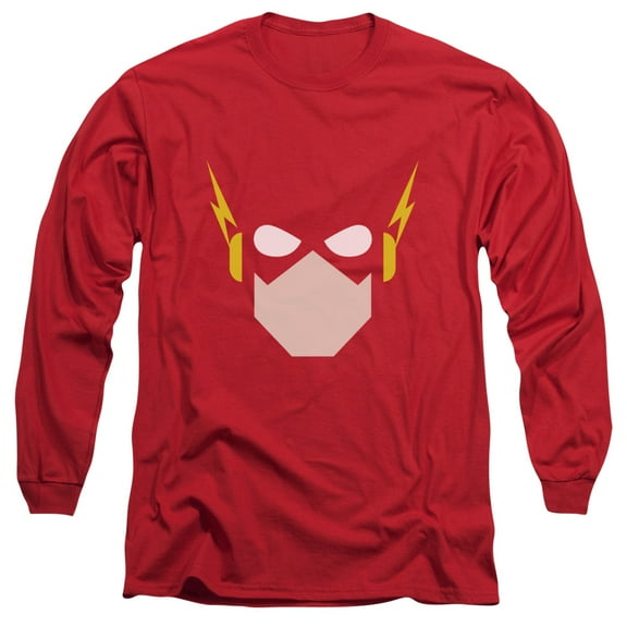 Jla - Flash Head - Long Sleeve Shirt - XX-Large
