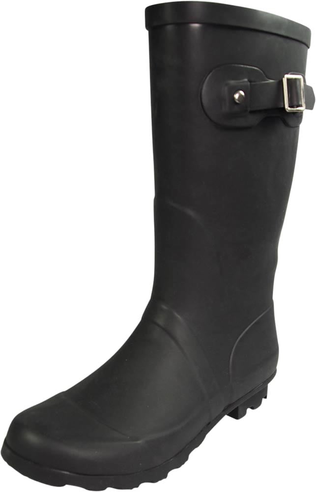mid calf rain boots clearance