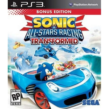 Sonic & All-Star Racing Transformed Bonus Edition, Sega, PlayStation 3, 010086690644