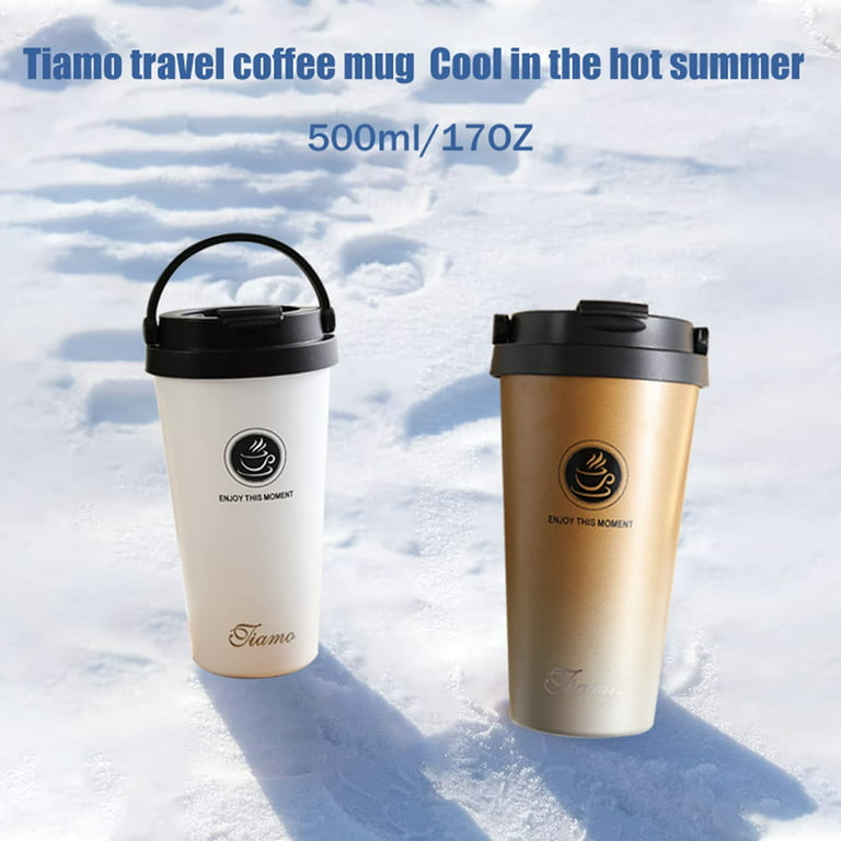 getalong Travel Coffee Cup with Handle for Woman ,Insulated
