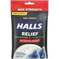 thumbnail image 2 of Halls Intense Oral Anesthetic Cool Cough Drops, Extra Strong Menthol, 30 Ct, 2 of 6