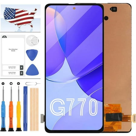 S10 LITE Screen Replacement for Samsung Galaxy S10 Lite G770 LCD SM-G770F SM-G770F/DS SM-G770F/DSM SM-G770U1 Display Touch Digitizer Assembly Full Glass Repair Parts Kit (Not Original)