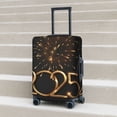 thumbnail image 6 of Naloa 2025 Golden On New Year Elastic Suitcase Protector, Travel Suitcase Protector Cover Fits 18-32in Suitcase(No luggage included)-Small, 6 of 7