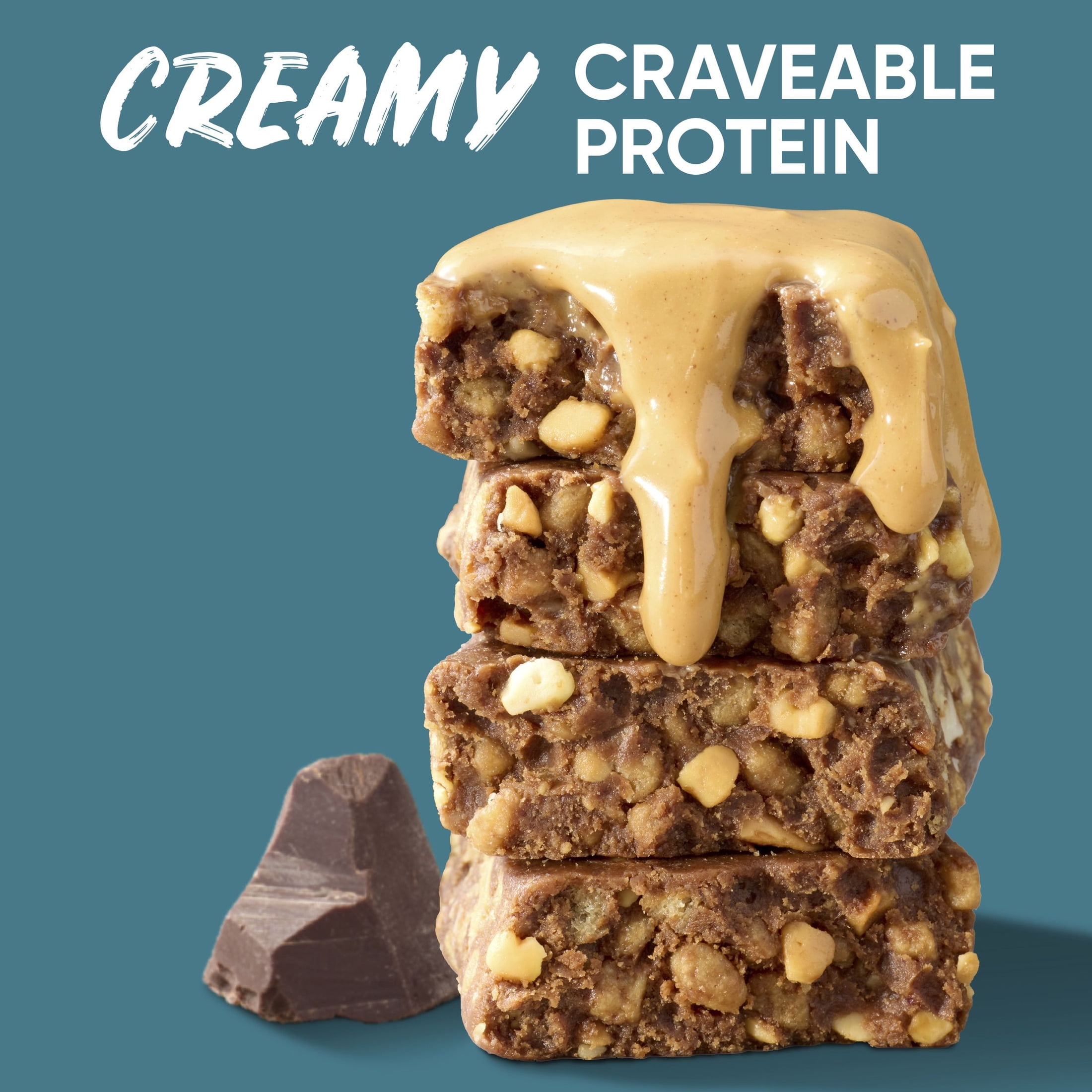 (5 pack) Larabar Peanut Butter Chocolate Protein Bars, 12g Protein, Gluten Free, 5 Ct, 7.95 oz