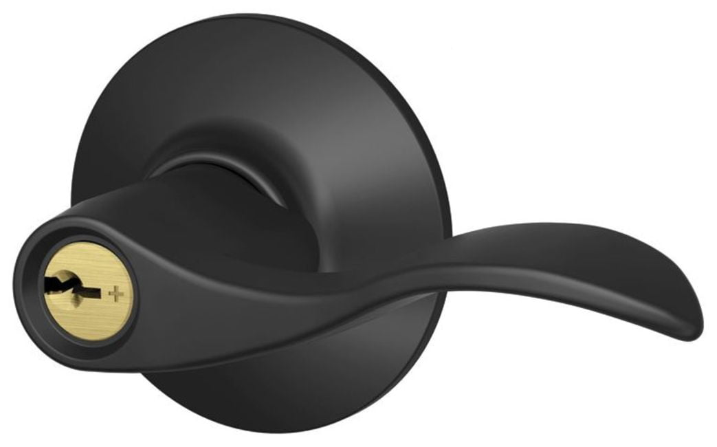 Schlage F80AccRh Accent Right Handed Single Cylinder Keyed Entry