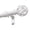 White, variant on OLV 1" Adjustable Single Curtain Rod 36-120" with Twist Cage Finial Brown