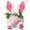 Pink, variant on Easter Bunny Decoration,Soft Bunny Decoration, 7.87''x11'' Pastel Color Bunny Hanging Ornaments,for Easter Decoration Tabletop Centerpieces Holiday Home Decor Spring Tea Party Supplies(Pink)