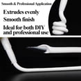 thumbnail image 5 of 9900 Sealant Waterproof, 9900 Silicone Sealant, Multipurpose Silicone Caulk & Permanent Solution for Roof & Wall Cracks, Heat, Tear and Stretch Resistance, for Indoor & Outdoor (Transparent), 5 of 7