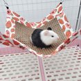 thumbnail image 4 of Hamac de Cage pour Hamster Réversible : Lit Balançoire pour Hamster Hamac Suspendu pour Petit Animal, 4 of 4