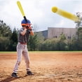 thumbnail image 3 of Yokua Soft Baseball Bat Toy with Balls for Indoor Outdoor Learning Game Playing, 3 of 10