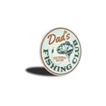 thumbnail image 3 of Fishing Club New Members Welcome Novelty Sign, Metal Wall Decor - 12" Round, 3 of 4