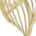 thumbnail image 4 of NFTIGB Modern Luxury Metal Abstract Decorative Sculpture with Base Home Art Decor Statue for Desk Shelf Decor Crystal White 10.2 Inches Tall Office Display, 4 of 9