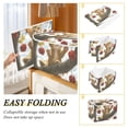 thumbnail image 4 of Brow Cat in Cherry Tree Large Storage Bins with Linen Collapsible Lid Storage Box 16.7 x 12.6 x 11.8in, 4 of 7