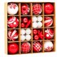 thumbnail image 1 of Purple Adornos de bolas navideñas para decoraciones navideñas: adornos para árboles de Navidad para decoración de fiestas y días festivos, 1 of 5