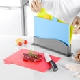 thumbnail image 1 of TIMIFIS Cutting Board Cutting Board with Bracket Pp Plastic Sorting Board Set Four-Color Sorting Board Kitchen Appliances, 1 of 1