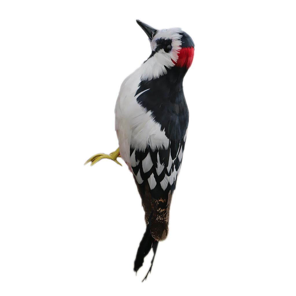 Artificial  Woodpecker Bird Lawn Figurine Garden Yard Decor 33x10x6cm 