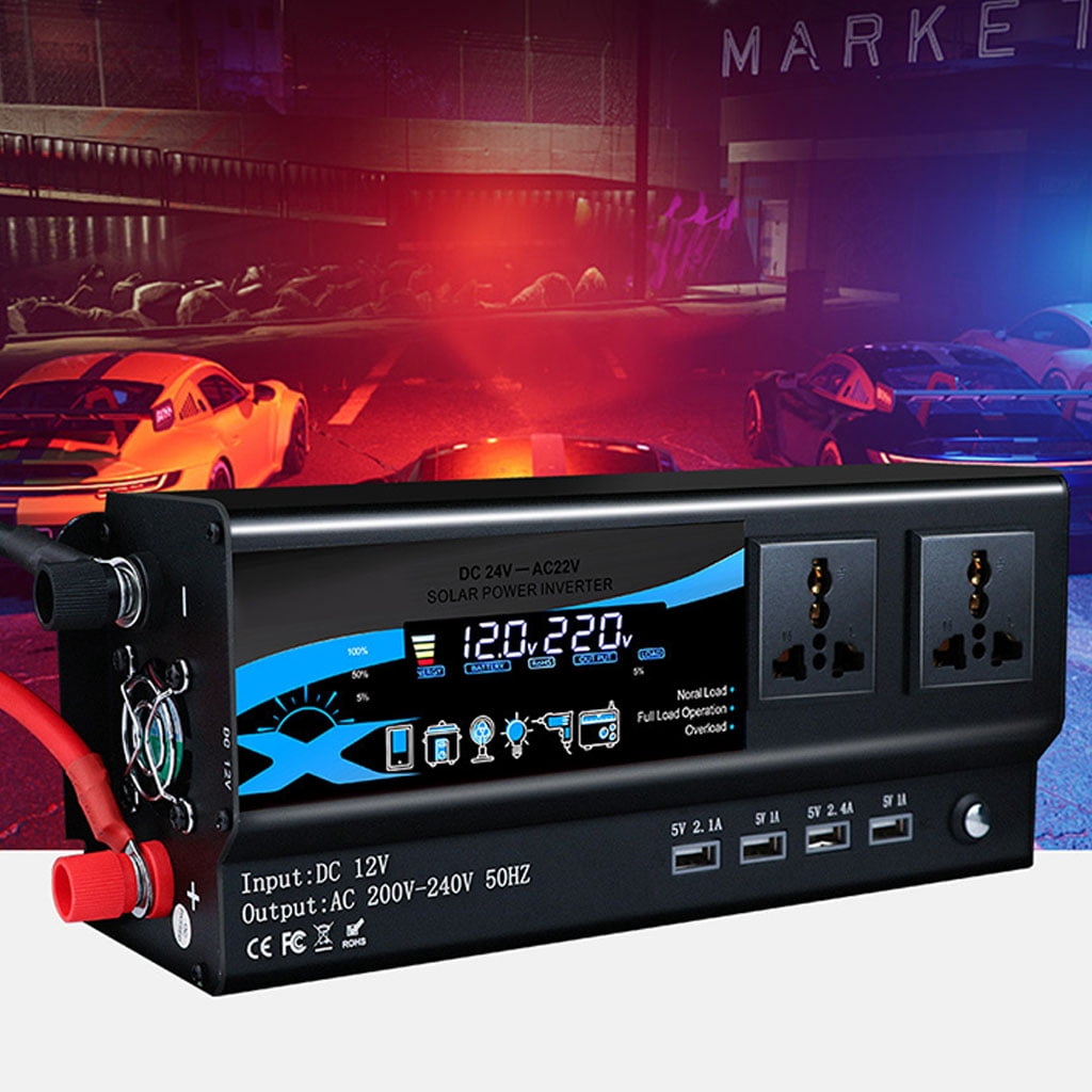 Pure Sine Wave Inverter 3000W - DC to AC Power Converter