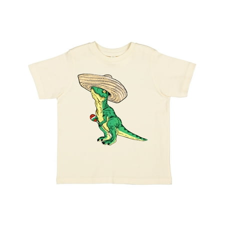 

Inktastic Cinqo De Mayo Baby Rex in Sombero Gift Toddler Boy or Toddler Girl T-Shirt