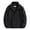 Black, variant on Mens Stand Collar Jackets Lightweight Windbreaker Full Zip Breathable Bomber Jackets Outdoor Streetwear Golf Work Commute Coat