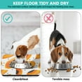 thumbnail image 4 of Tropical Fruit Print Pet Food Mat - Eco-Friendly Dog Bowl Mat with Papaya Lover Decor - 4-Layer Absorbent & Non-Slip Feeding Pad for Puppies, 4 of 5