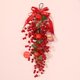 thumbnail image 3 of Decoración de año chino en apariencia de , 22 pulgadas, bayas mixtas, hojas y cinta, decoración con zo para puerta de , vacaciones, C perfecl botín de lágrima, 3 of 8